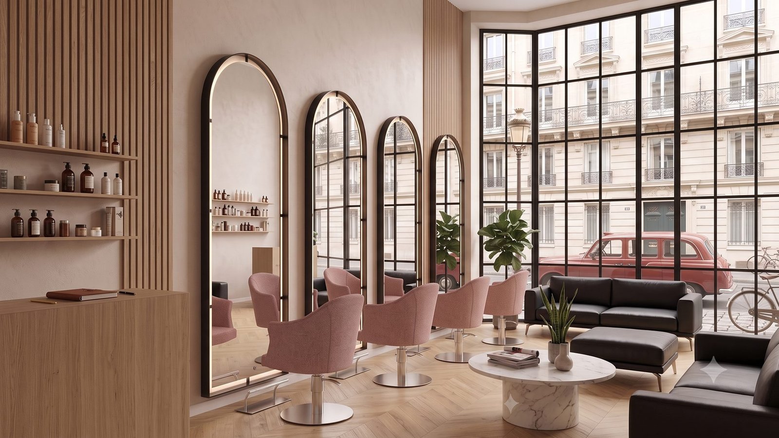 Salon Coopéré — agencement parisien