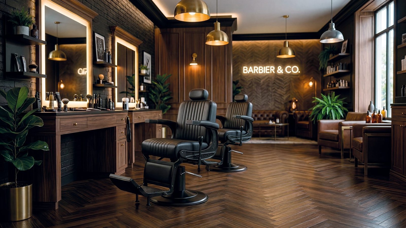 Salon Coopéré — espace barbier